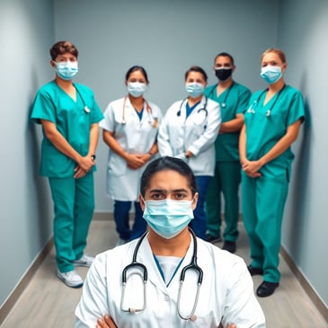 group of healthcare professionals 